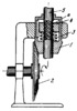 BEVEL FRICTION DRIVE MECHANISM WITH AUTOMATIC NORMAL PRESSURE ADJUSTMENT