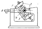 SWIVEL-LINK BEVEL FRICTION WHEEL DRIVE MECHANISM