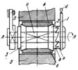 DOUBLE-CONE FRICTION BRAKE MECHANISM WITH A SAW-TOOTH OPERATING DEVICE