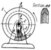 SELF-ACTING WEDGE-SURFACE FRICTION BRAKE MECHANISM