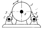 SELF-ACTING DOUBLE-SHOE FRICTION BRAKE MECHANISM