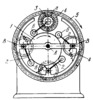 FRICTION-LEVER FREE-WHEELING CLUTCH MECHANISM