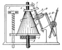 FRICTION-TYPE TACHOMETER MECHANISM