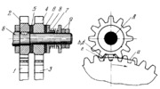 FRICTION-DRIVEN MECHANISM FOR SHOCKLESS INTERMITTENT GEARING