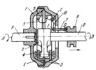 FRICTION-LEVER SPRING-LINK CLUTCH MECHANISM