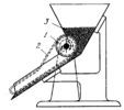 FEEDING MECHANISM FOR LOOSE MATERIALS