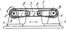 FLEXIBLE-LINK DIFFERENTIAL SLIDE MECHANISM