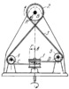 SPATIAL DRIVE MECHANISM WITH A CROSSED FLEXIBLE LINK