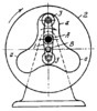 THREE-LINK DOUBLE-CRANK INVERSE CAM MECHANISM