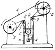 FLEXIBLE-LINK DRIVE MECHANISM WITH AN IDLER PULLEY