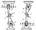 REVERSIBLE QUARTER-TURN BELT DRIVE MECHANISM WITH AN IDLER PULLEY