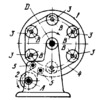 FLEXIBLE-LINK DIFFERENTIAL MECHANISM WITH A SIX-PULLEY DISK