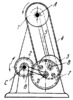 FLEXIBLE-LINK PLANETARY GEARING MECHANISM