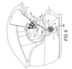 View of the raising operation of the visor