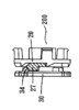 Relative positions of the fixed plate and the driving element in the (2) position