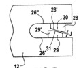 Setup of a cap constituted by two wedges initially in contact.1