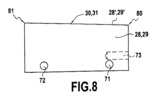 Side view of a stop wedge