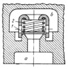 DISK-TYPE CHECK VALVE MECHANISM