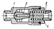 STREAM-LINED CHECK VALVE MECHANISM