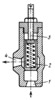 TAPER-SEAT RELIEF VALVE MECHANISM