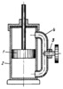 PISTON-TYPE REGULATOR DAMPER MECHANISM WITH VARIABLE BRAKING FORCE