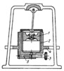 PISTON-TYPE PNEUMATIC DAMPER MECHANISM FOR SCALES