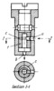 SLIT-TYPE FLOW-CONTROL VALVE MECHANISM