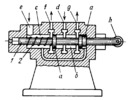 FOUR-WAY TWO-POSITION SPOOL-TYPE DIRECTIONAL VALVE MECHANISM
