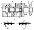 THREE-WAY TWO-POSITION SPOOL-TYPE PALM-BUTTON- AND-PILOT-OPERATED PNEUMATIC DIRECTIONAL VALVE MECHANISM