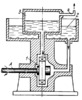 REMOTE-READING HYDRAULIC TACHOMETER MECHANISM