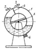 HYDRAULIC TILTING-RING MANOMETER MECHANISM