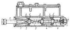 DOUBLE HYDRAULIC CYLINDER BRAKE DRIVE MECHANISM