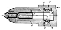AIR HAMMER MECHANISM WITH SLIDE-VALVE AIR DISTRIBUTION