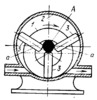 ECCENTRIC-ROTOR SLIDING-VANE ROTARY PUMP MECHANISM