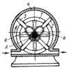 LINK-GEAR MECHANISM OF A ROTARY VANE PUMP