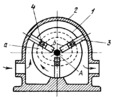 LINK-GEAR-CAM MECHANISM OF A ROTARY VANE PUMP