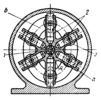 LINK-GEAR-CAM MECHANISM OF A ROTARY PISTON PUMP