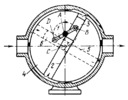 LINK-GEAR MECHANISM OF A DOUBLE-CRANK ROTARY PISTON PUMP