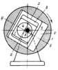 LINK-GEAR ECCENTRIC MECHANISM OF A ROTARY PISTON PUMP