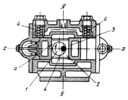 LINK-GEAR ECCENTRIC MECHANISM OF A PISTON PUMP