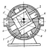 LINK-GEAR MECHANISM OF A TWO-CYLINDER ROTARY PISTON PUMP