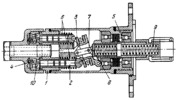 MECHANISM OF A ROTARY SWASH-PLATE AXIAL PISTON PUMP