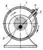 LINK-GEAR MECHANISM OF A ROTARY HOUSING PUMP