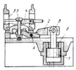 LEVER MECHANISM OF A HYDRAULIC INTERNAL CLAMPING DEVICE