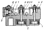 LEVER MECHANISM OF A HYDRAULIC MULTIPLE-CYLINDER CLAMPING DEVICE