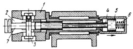 WEDGE MECHANISM OF A HYDRAULIC COLLET CHUCK