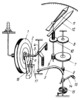 LEVER MECHANISM OF A TWO-HAND AIRCRAFT SPEED INDICATOR