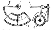 LEVER MECHANISM OF A PISTON-TYPE DAMPER