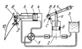 LEVER MECHANISM FOR LANDING FLAP CONTROL
