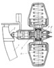 LEVER MECHANISM FOR CONTROLLING AIRCRAFT TAIL WHEEL BRAKE SHOES